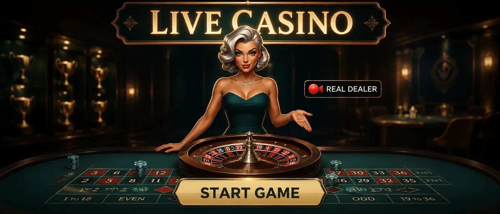 Billionairespin Live Casino Online